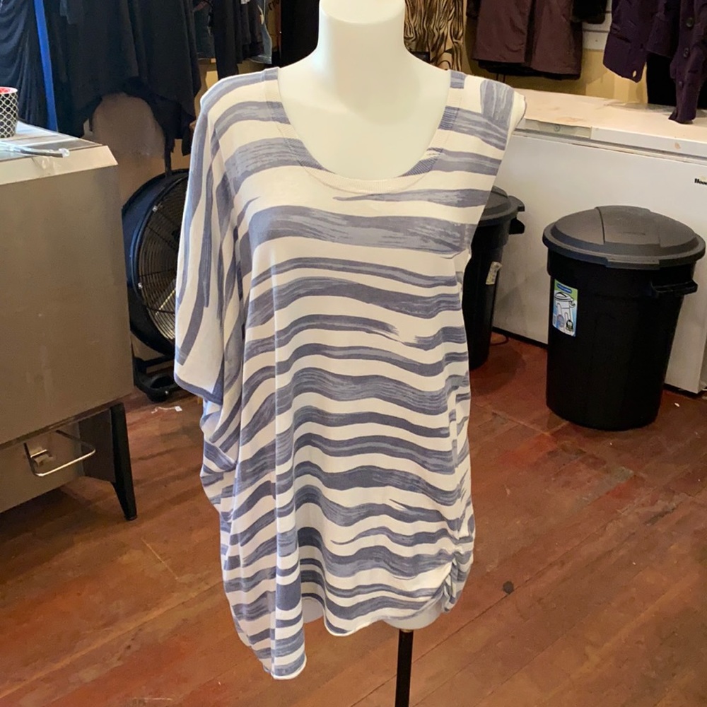 Shirt asymmetrical tunic style
